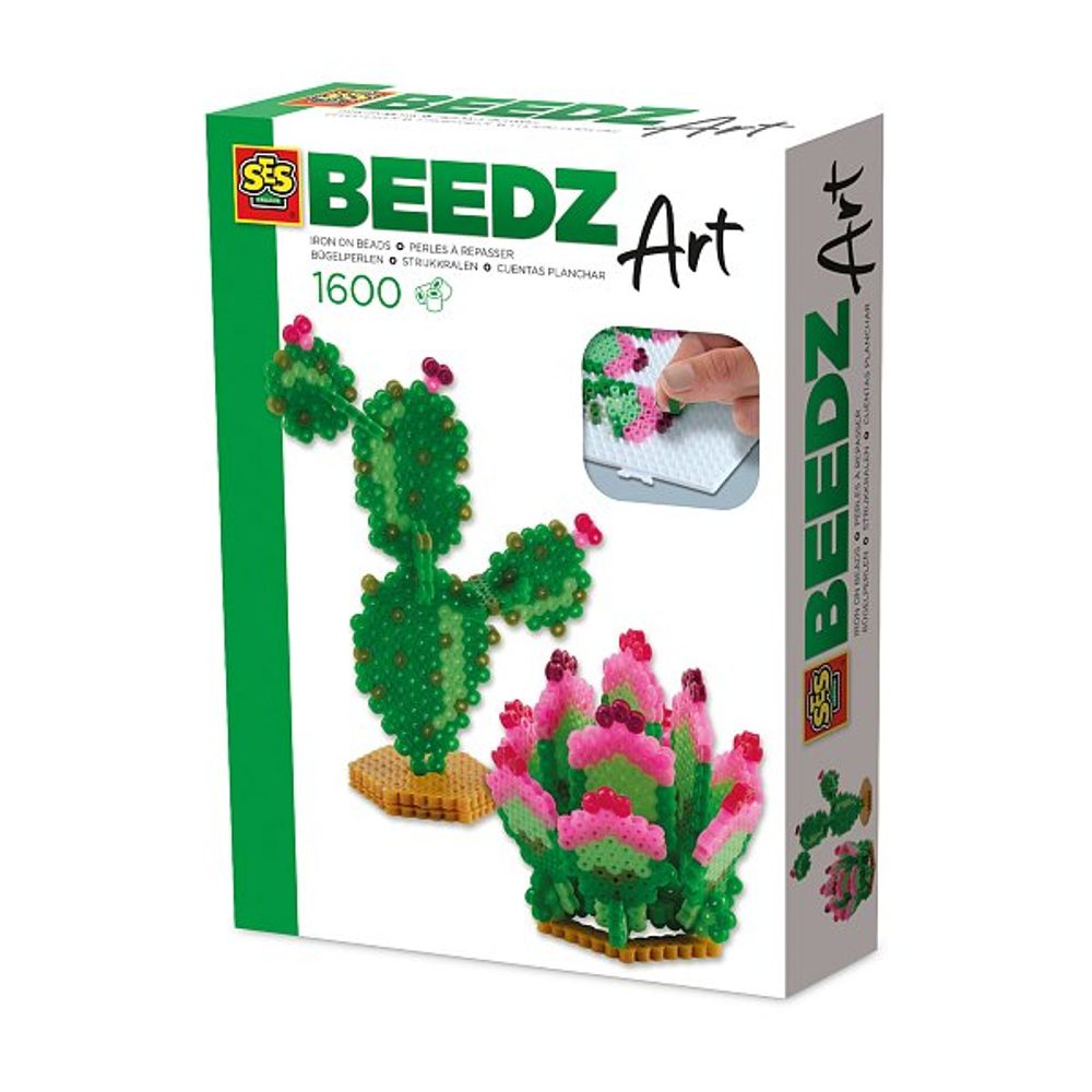 Levně SES Zažehlovací korálky Art - Kaktus