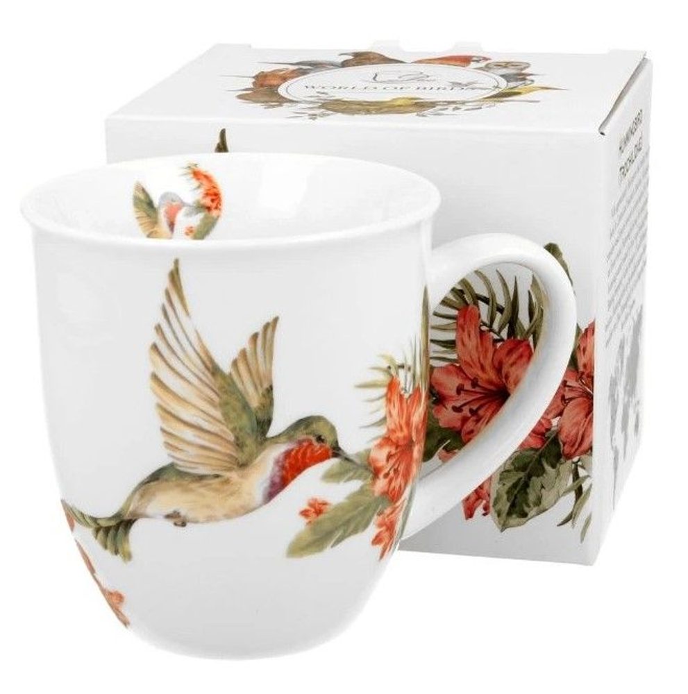 Levně hrnek 400ml KOLIBŘÍK, DB, porcelán