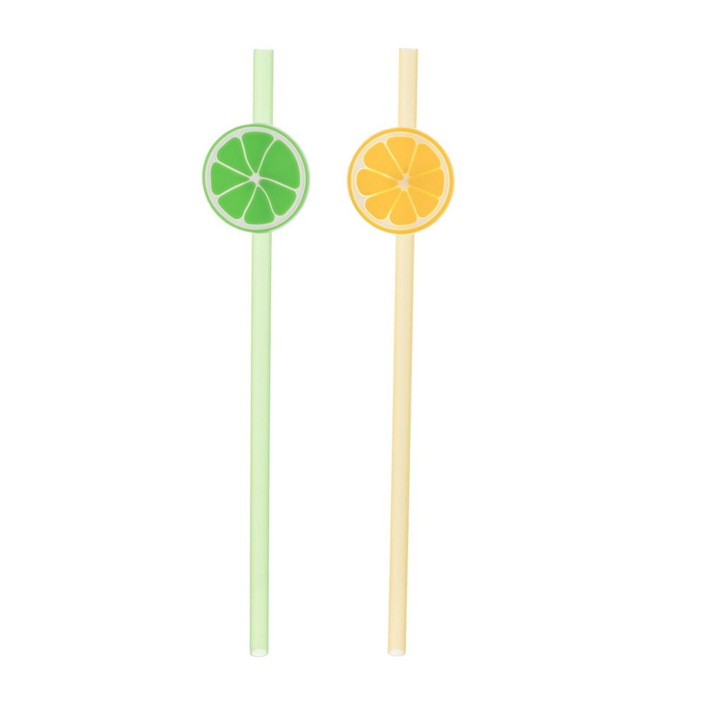 Levně Nápojové brčko opakované použití LIMEPOP 6 ks