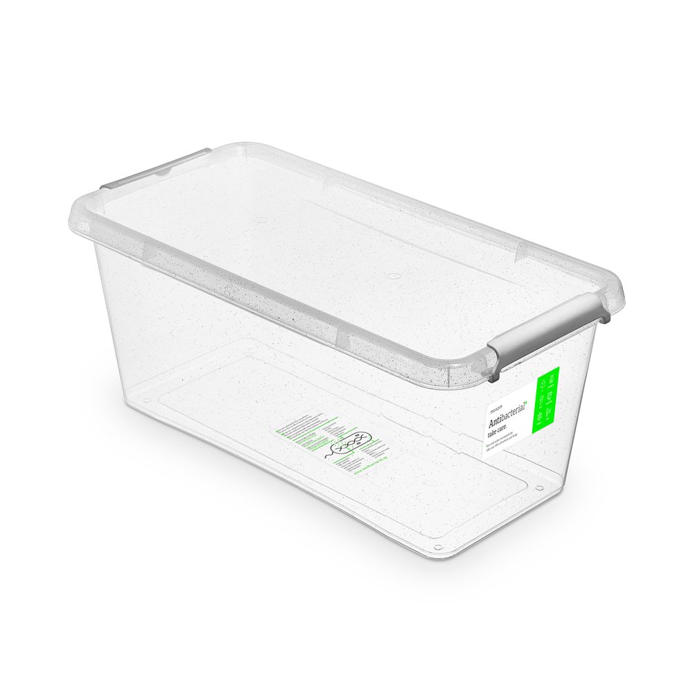 Levně antibakter.box 8,0 l 40x20x16,5cm,transp.plast