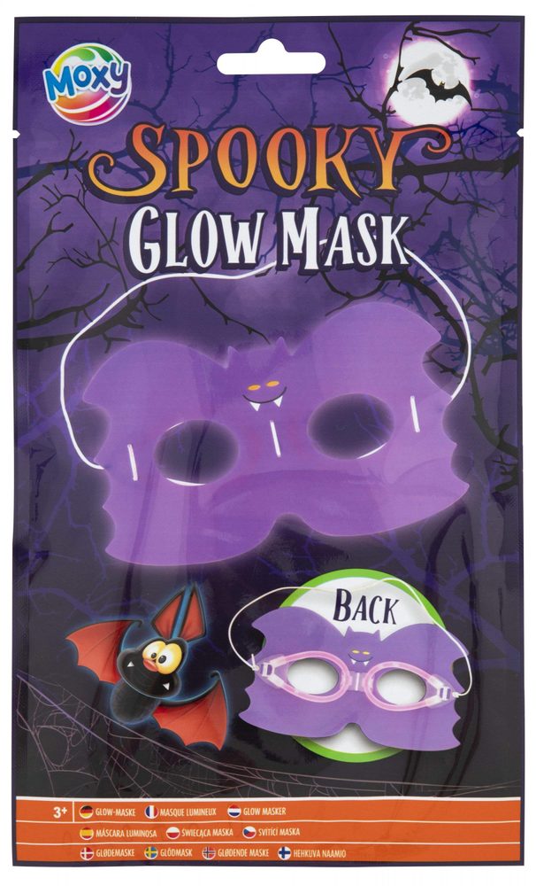Halloween - svítící maska (obrázek 4)