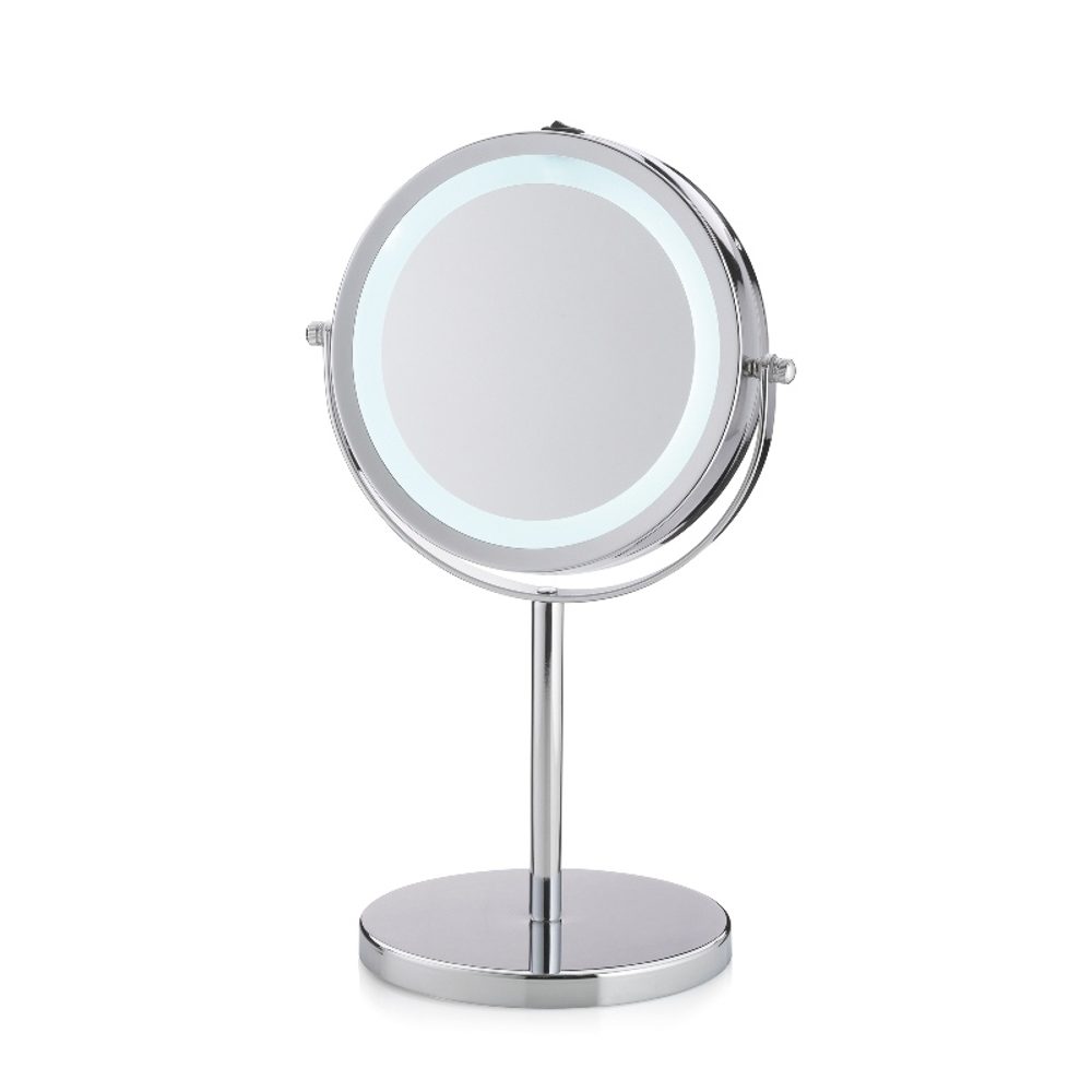Levně KELA Stojací zrcadlo Tio kov pochromovaný 33,0cm 13,0cm KL-20673