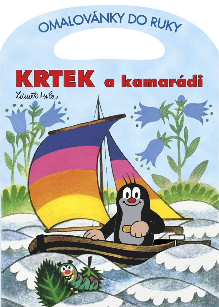 Levně Omalovánky do ruky A4 - Krtek a kamarádi