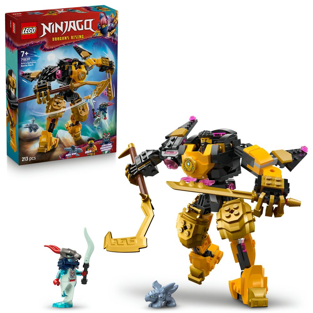 Levně Arin a bojový robot Spinjitzu