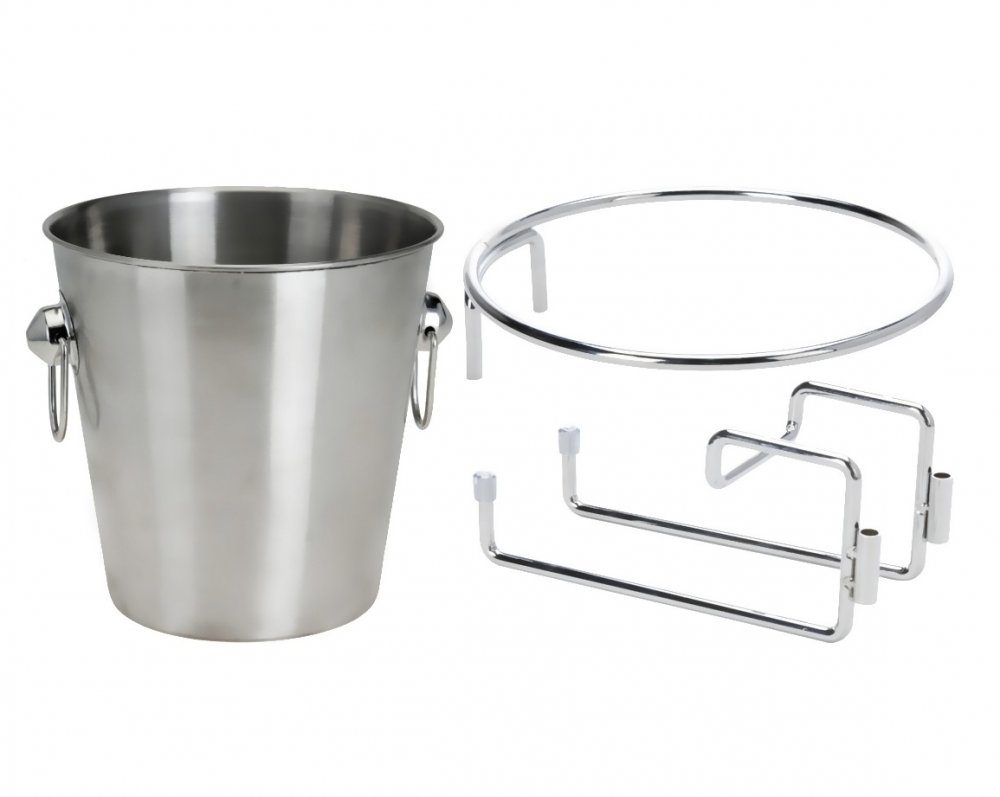 Levně EXCELLENT HOUSEWARE Chladič na víno a šampaňské s držákem sada 3 ks KO-A12405690