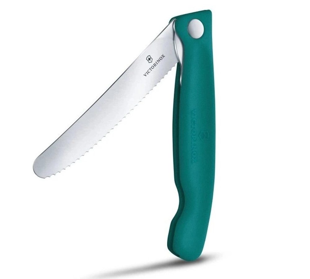 nůž 11cm svačinový, zavírací, zelený VICTORINOX