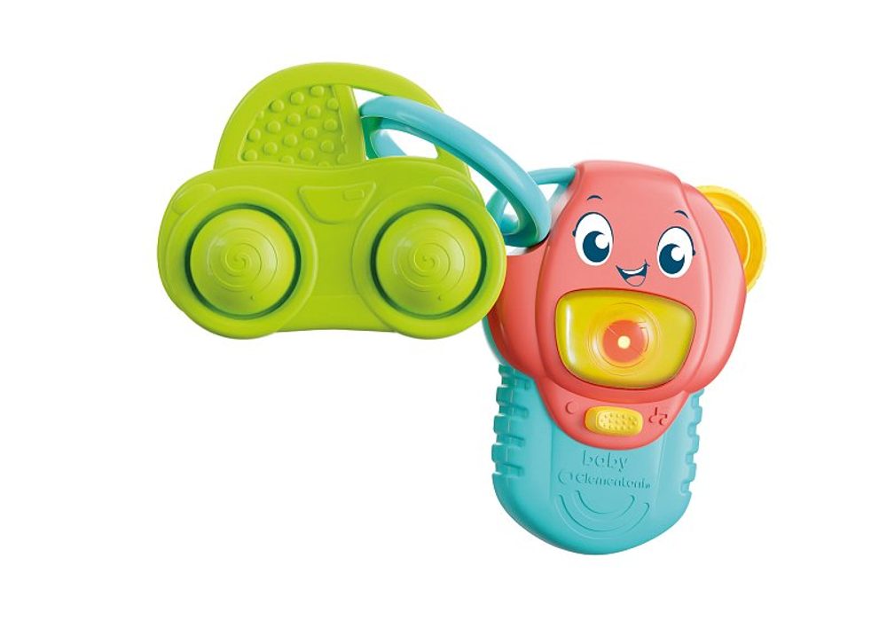 Levně CLEMENTONI Clemmy baby - Moje první klíče -Elektronické chrastítko