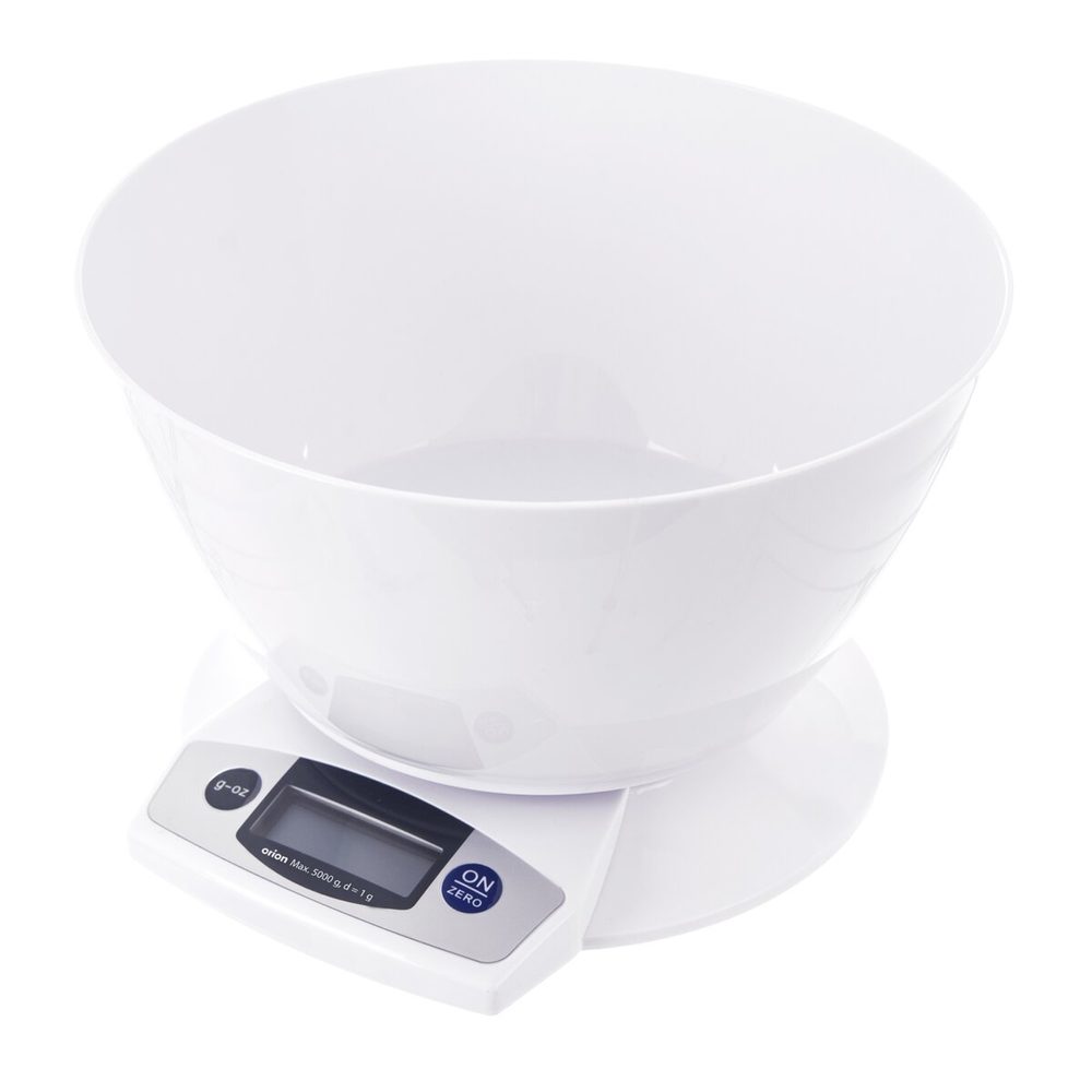 Levně Kuchyňská váha digitální s miskou 5 kg