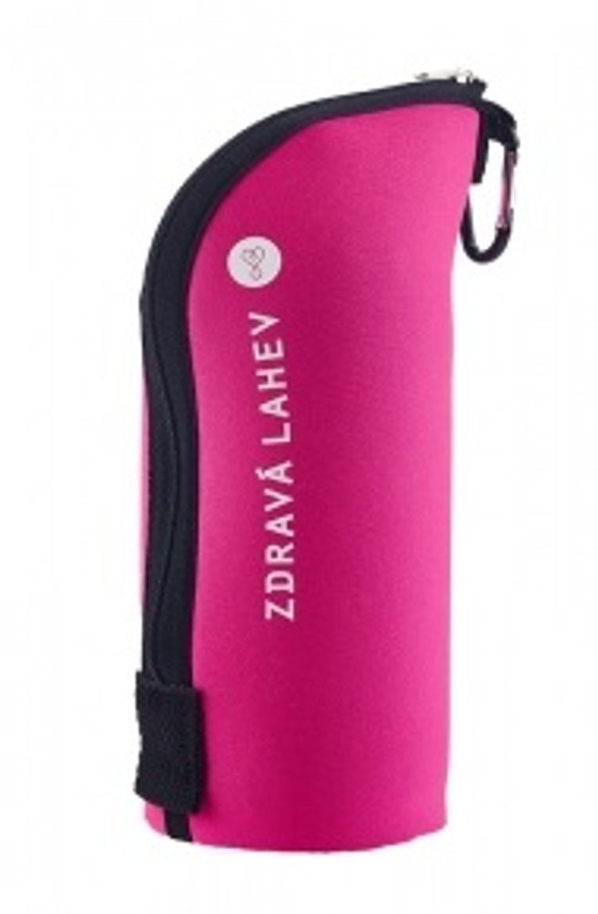 Levně Termoobal Zdravá lahev Cabrio reflex 0,7l růžový