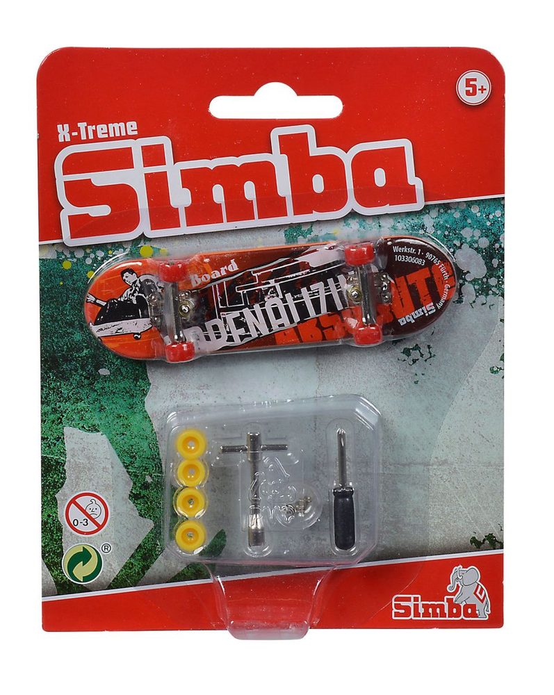 Prstový skateboard, 6 druhů (obrázek 2)