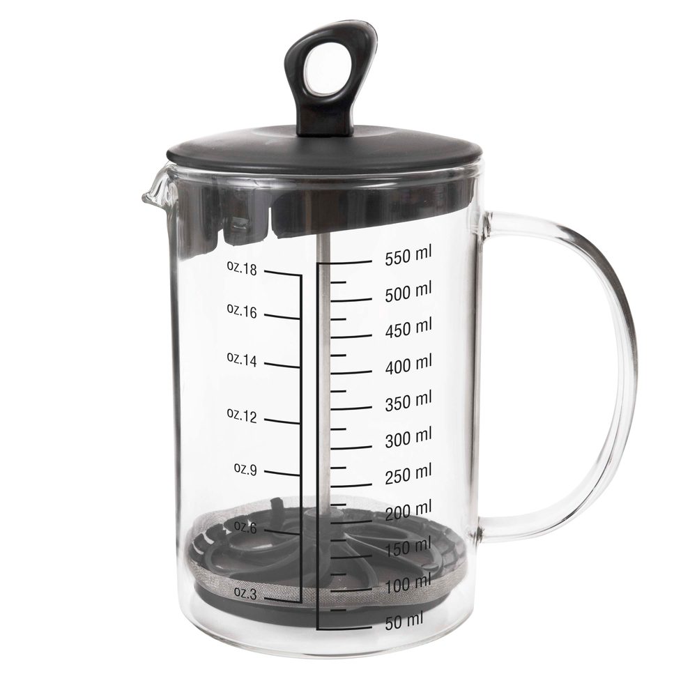 Levně TORO KONVICE NA KÁVU A ČAJ S FILTRAČNÍM PÍSTEM 660ML