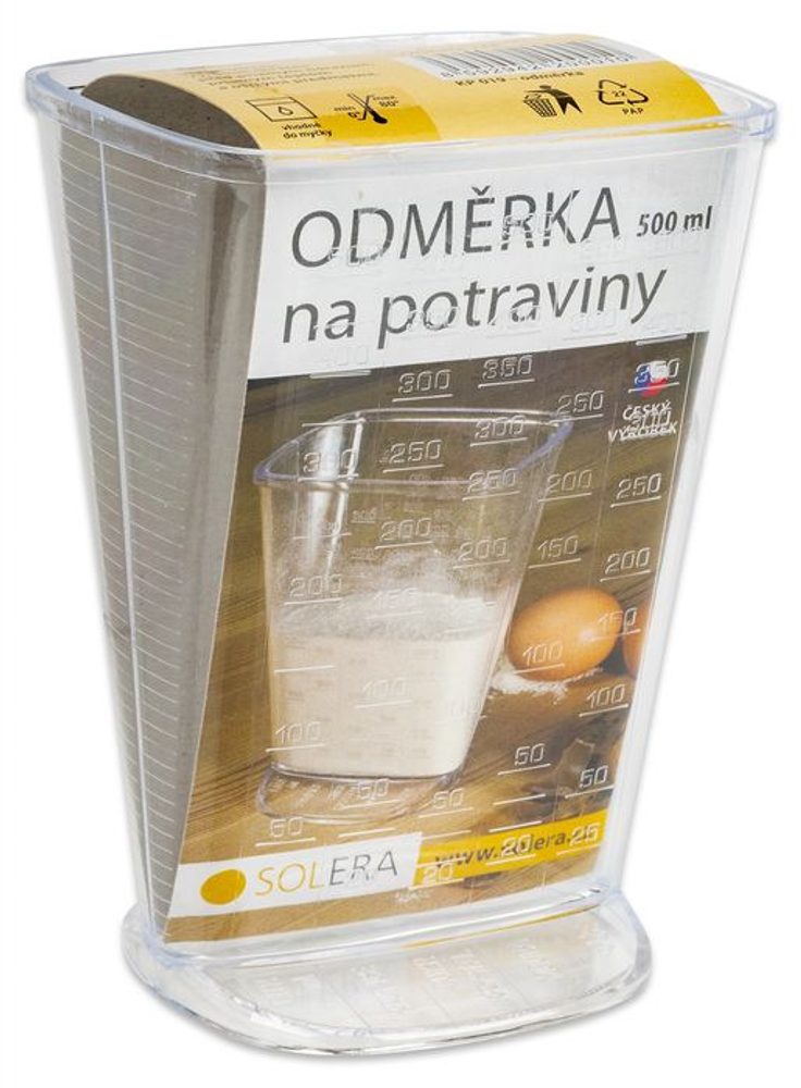 Levně odměrka 0,5l na potraviny V