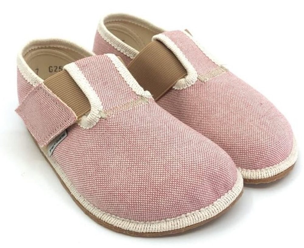 Levně Pegres přezůvky barefoot BF01U - růžová - 20