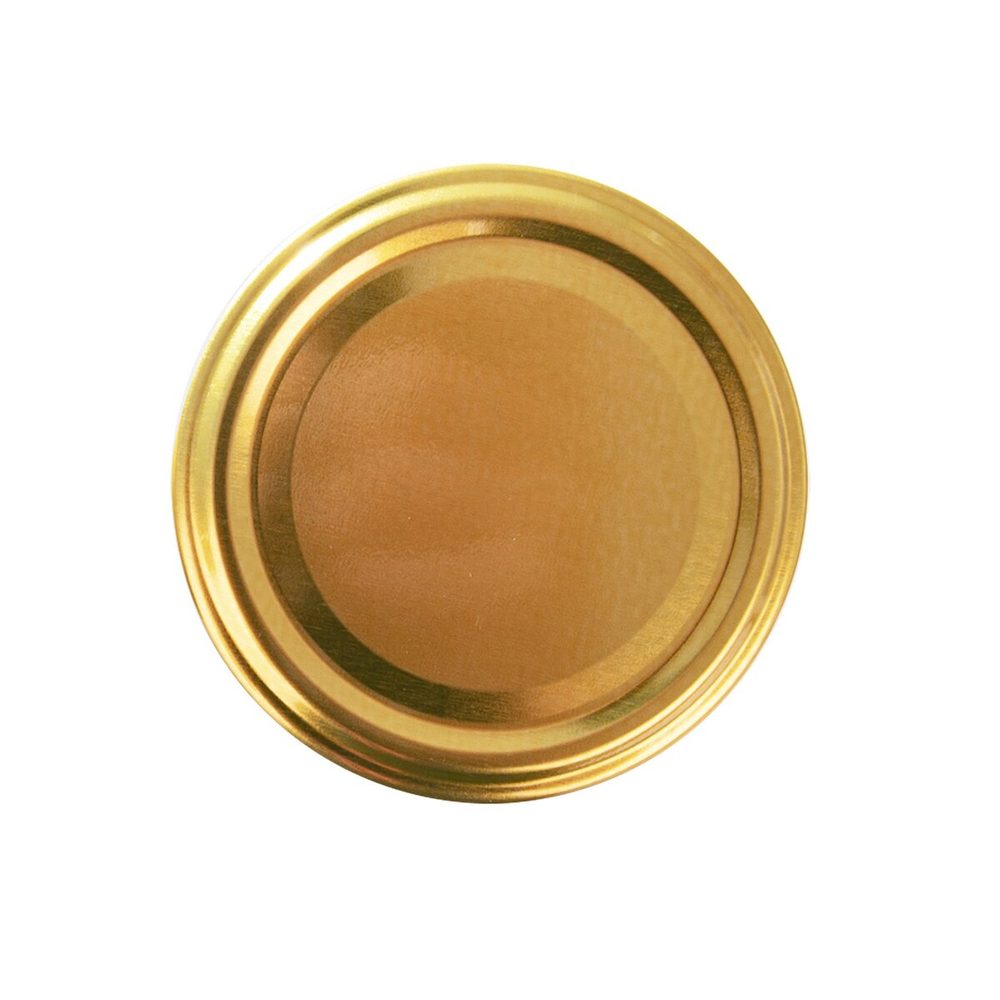 Levně Zavařovací víčko Gold 66 10 ks