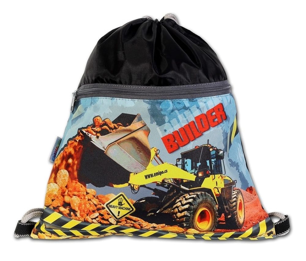 Levně EMIPO Školní sáček Builder