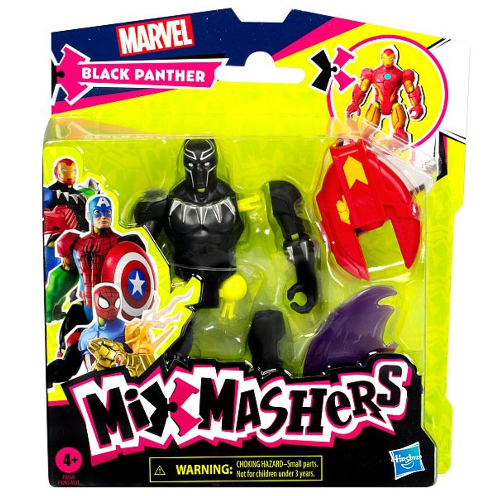 Levně HASBRO - Avengers MIXMASHERS BLACK PANTHER FIGURKA