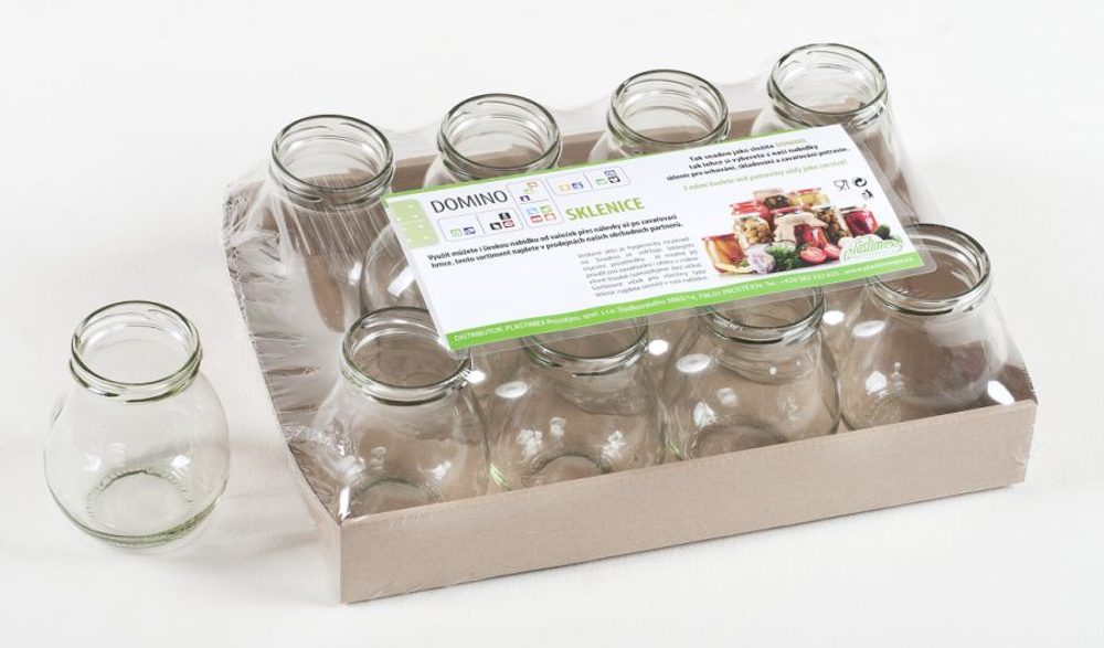 Levně sklen.zavař. 269ml-11ks-MAYO-jogurt-TO58