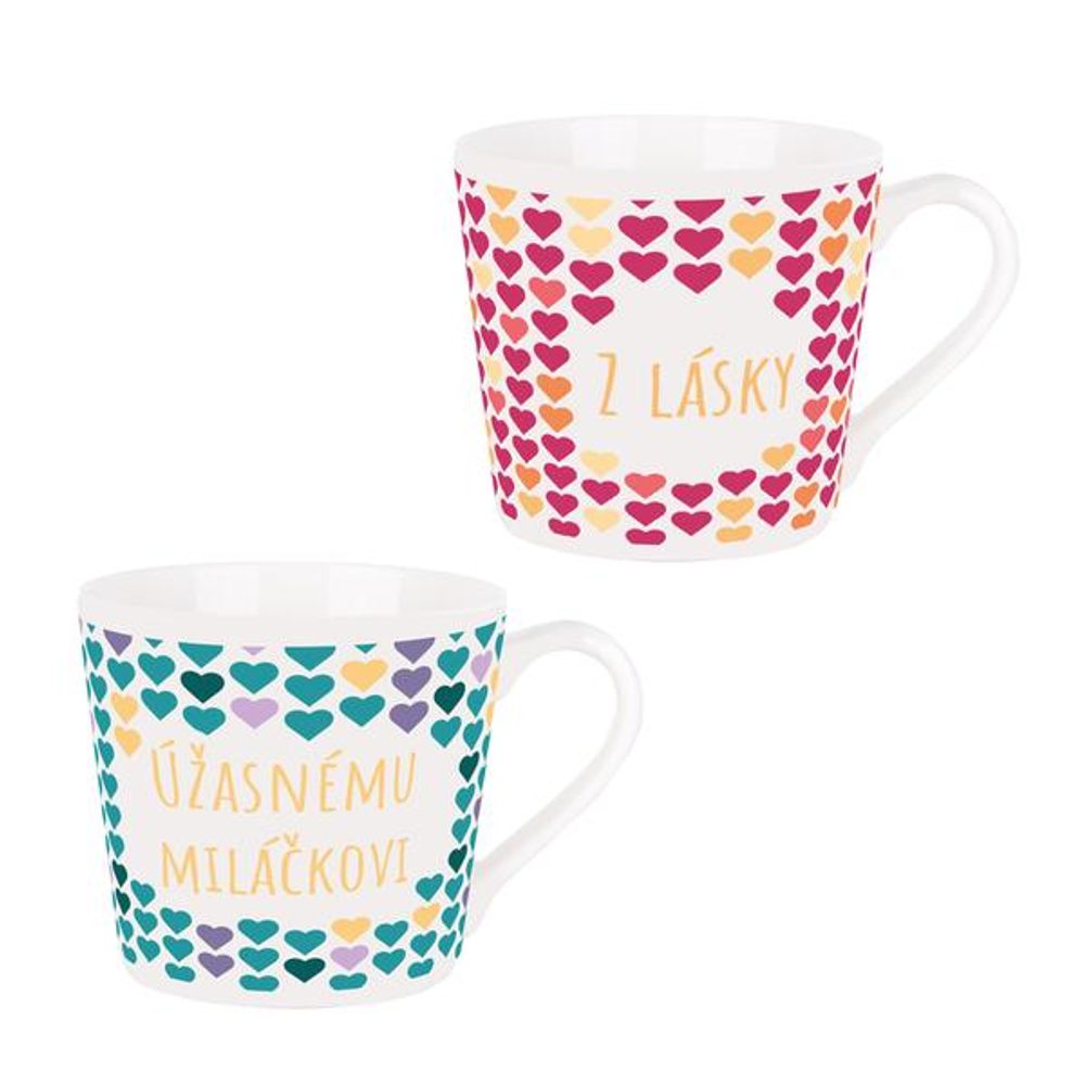 Levně TORO SADA HRNKŮ 2KS ÚŽASNÉMU MILÁČKOVI,Z LÁSKY 400ML