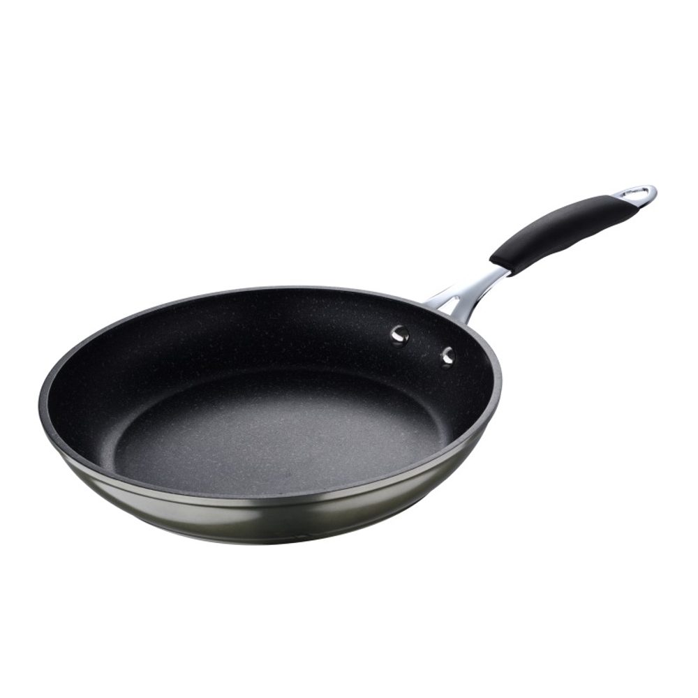 Levně BERGNER Pánev s nepřilnavým povrchem MIDNIGHT 24 cm zelená BG-30192-GR
