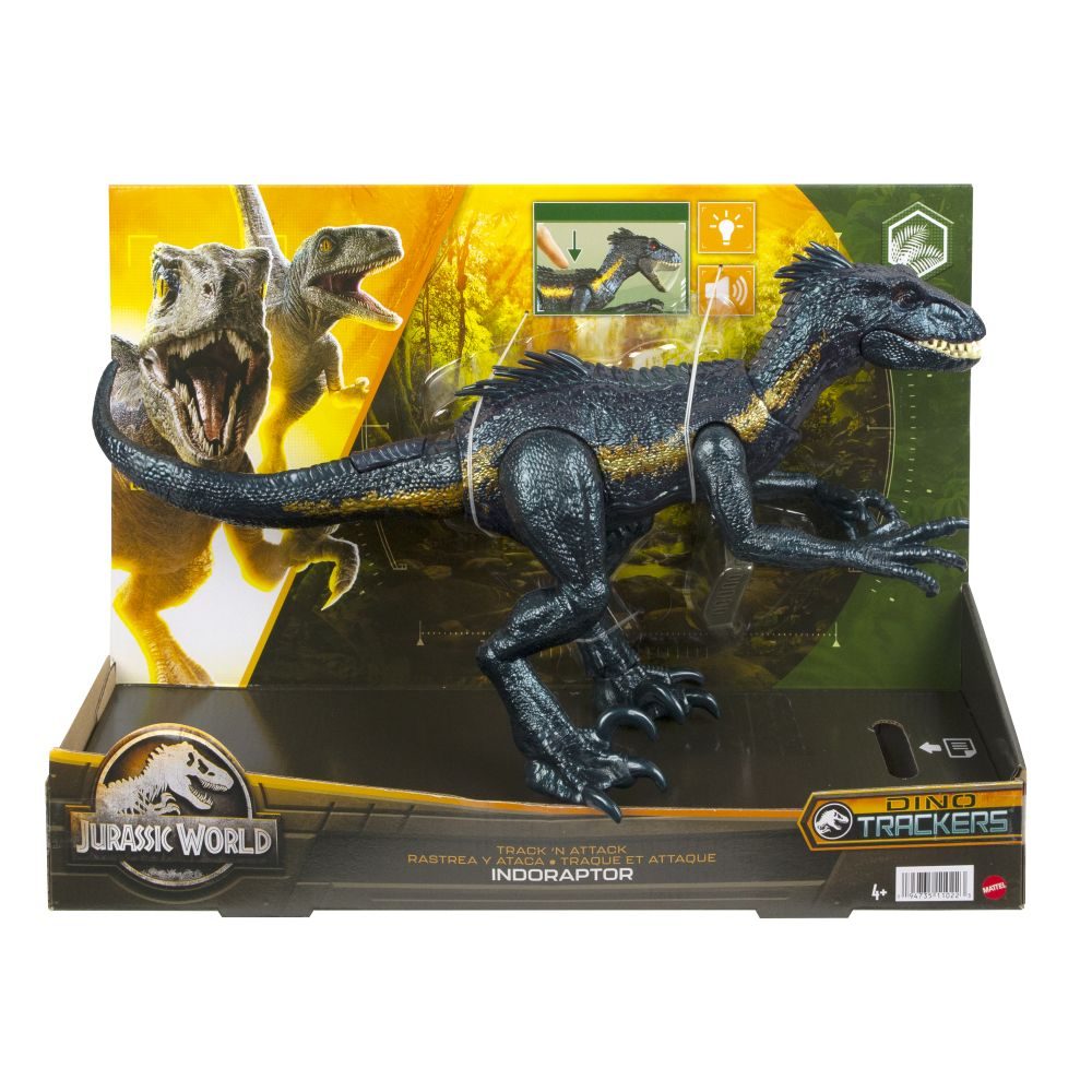 Mattel JW ÚTOČÍCÍ INDORAPTOR SE ZVUKY