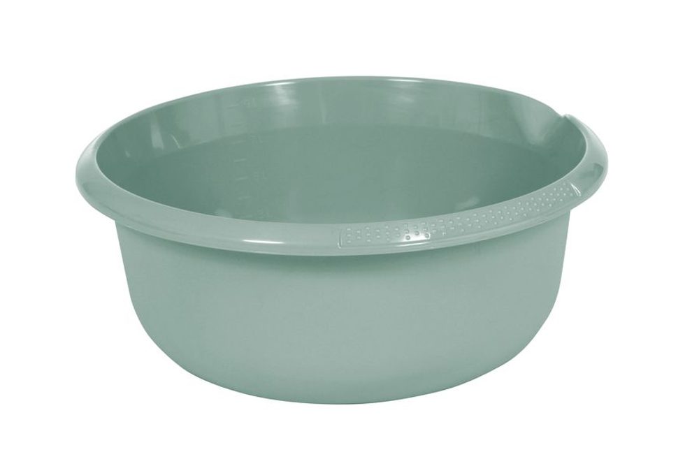 Levně mísa d36x15cm s výlevkou, sever.zelená, plast