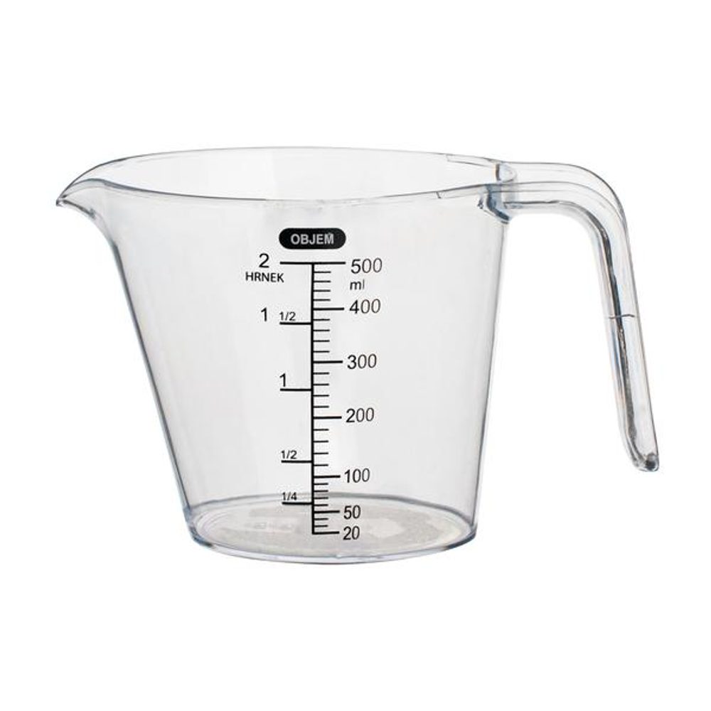 Levně TORO ODMĚRKA 500ML 16,3X9,6X10,3CM PLAST