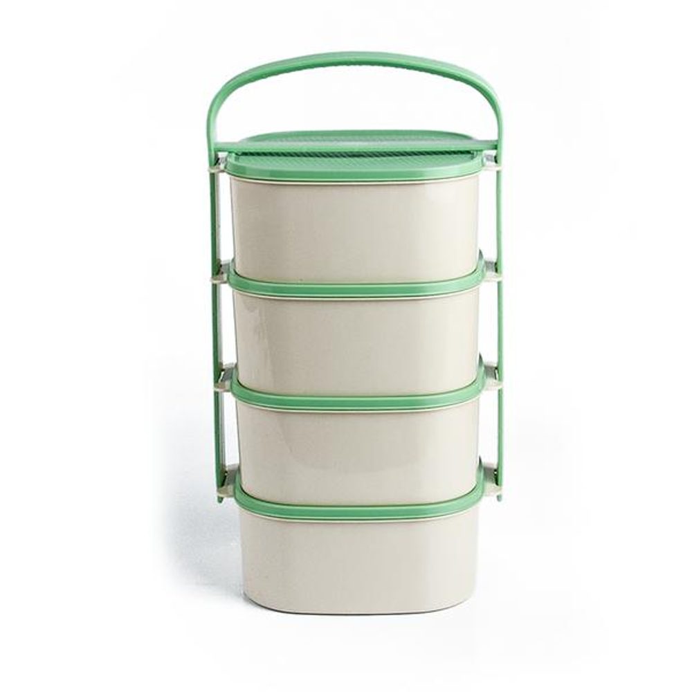 Levně ALMIPLAST JÍDLONOSIČ 4 PATRA S 1.2 L MISKAMI