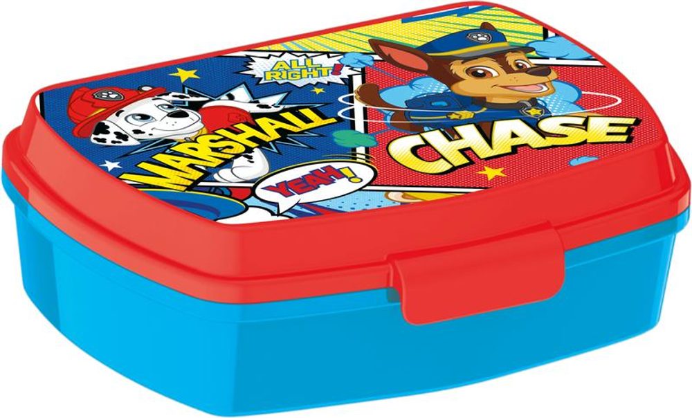 Levně PAW PATROL SVAČINOVÝ BOX PAW PATROL, 17,1X13,7X5,5 CM, PLAST