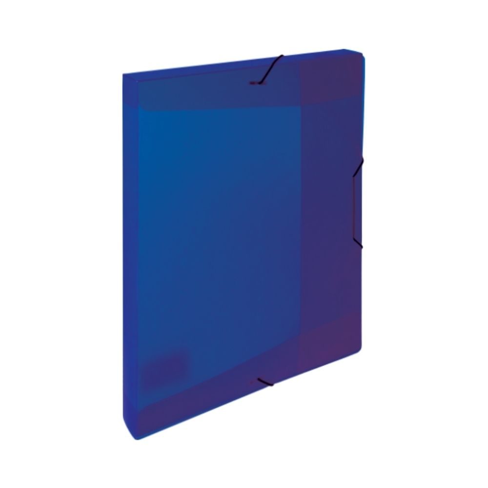 Levně Karton P+P Krabice PP s gumou A5 Opaline modrá 2-567