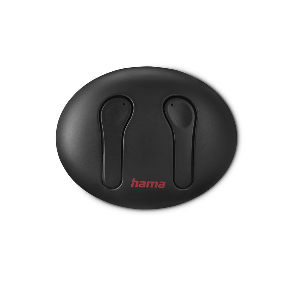 Levně Hama Bluetooth sluchátka Spirit Unchained, pecky, ENC, Qi, černá