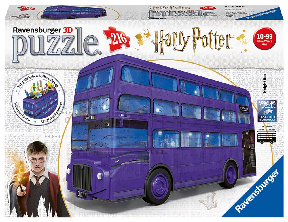 Levně Ravensburger Harry Potter Rytířský autobus 216 dílků