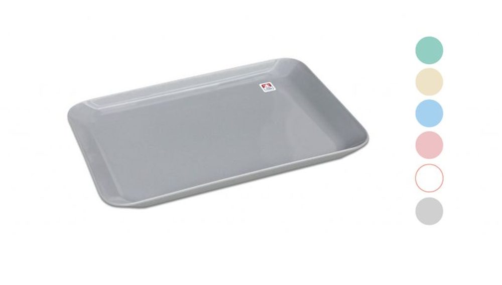 Levně podnos 19x13x1,5cm-121,MIX barev,plast