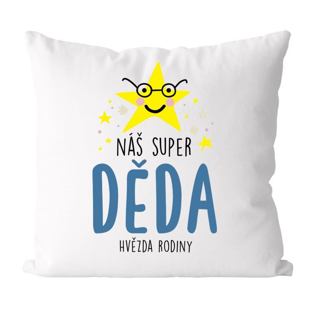 Levně Polštářek - náš super děda