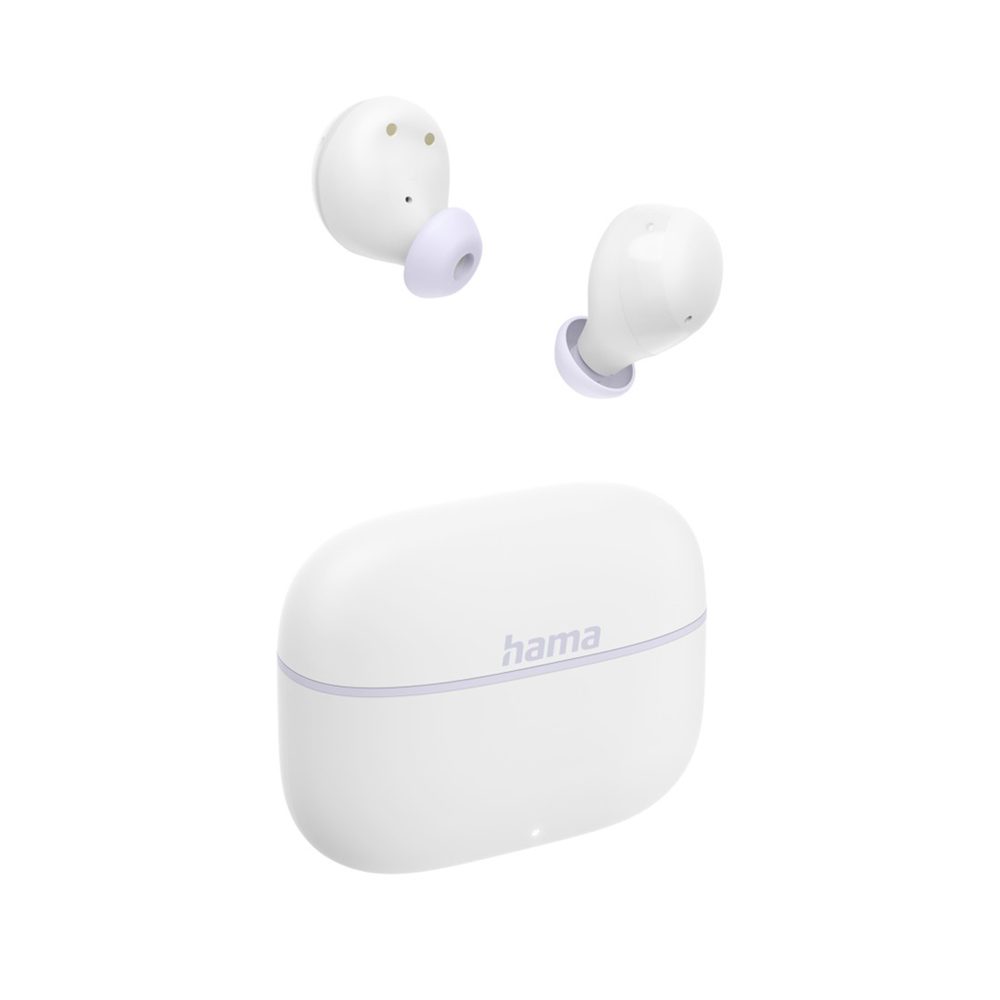 Levně Hama Bluetooth sluchátka Freedom Buddy II, špunty, bílá