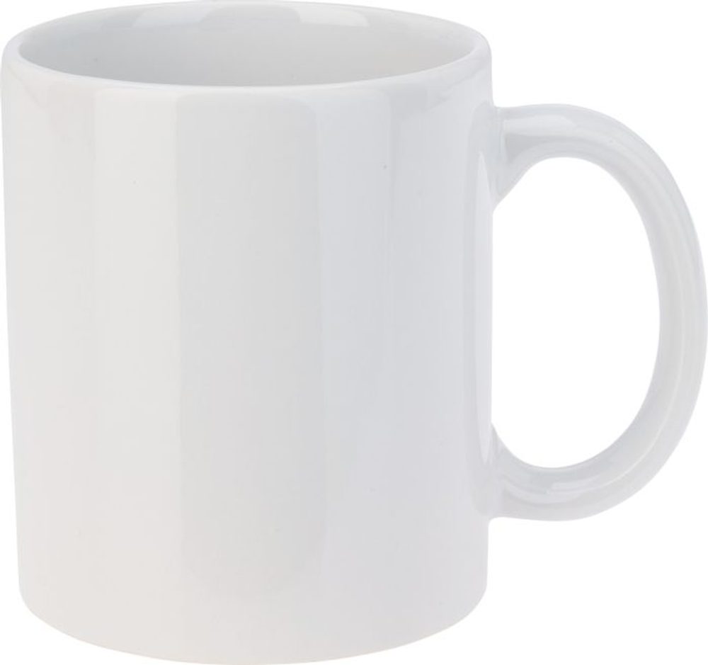 Levně hrnek 310ml, bílý, kamenina