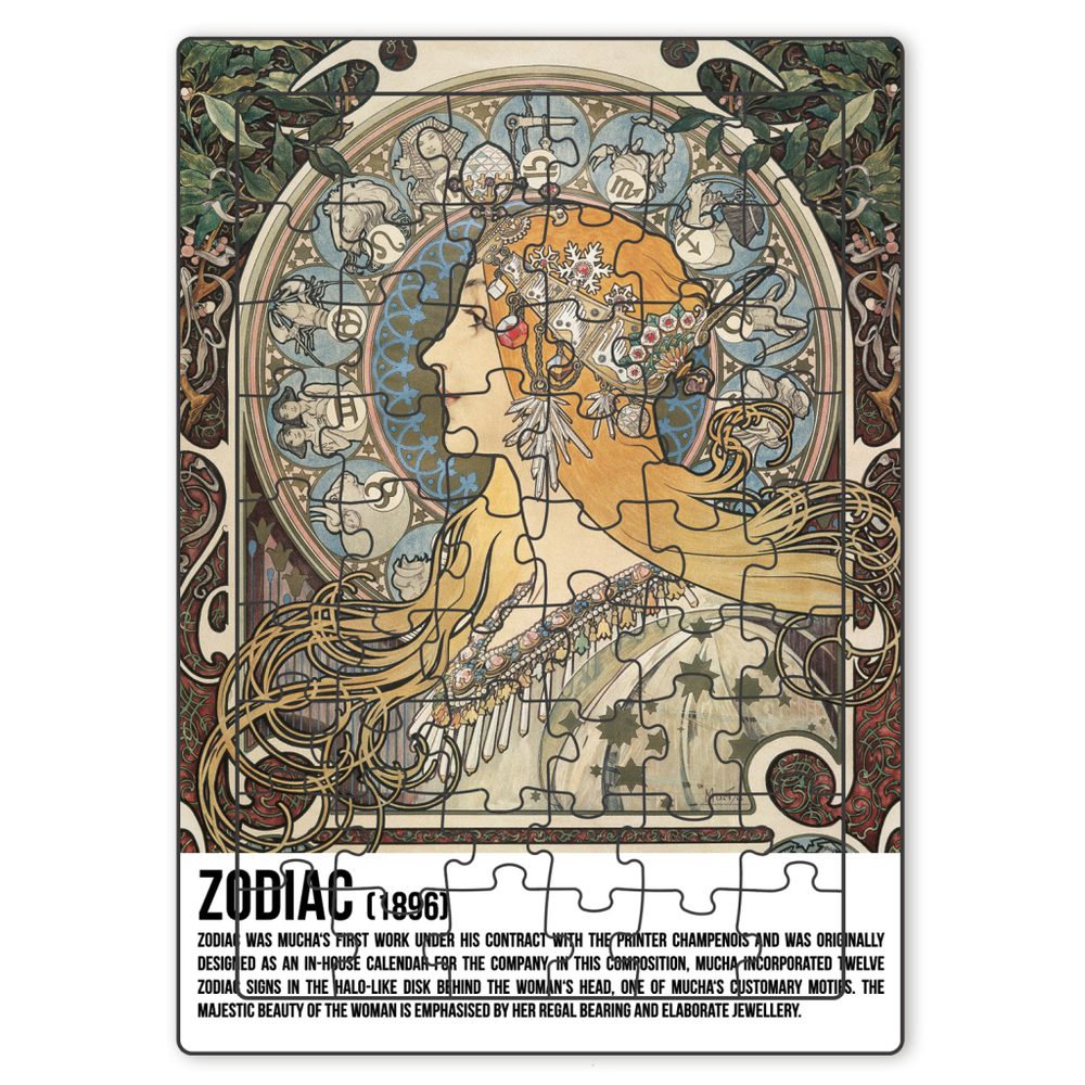 Presco Group Puzzle Alfons Mucha - Zodiac