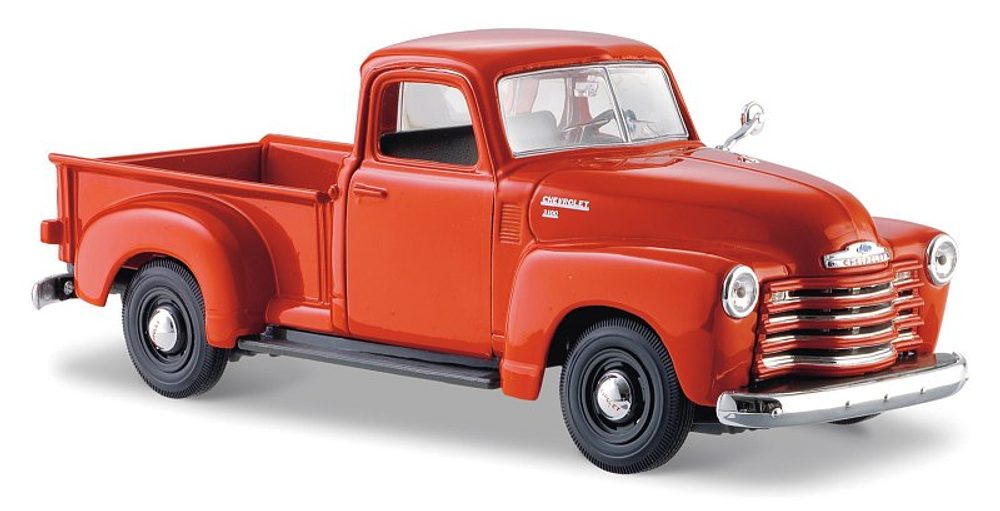 Levně Maisto - 1950 Chevrolet 3100 Pickup, oranžová, 1:25
