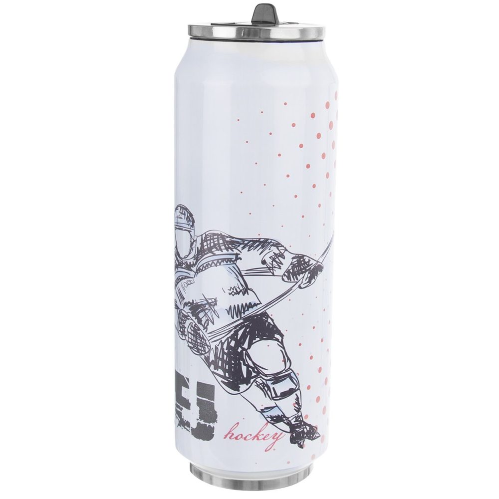 Levně Termoska plechovka 0,7 l hokej
