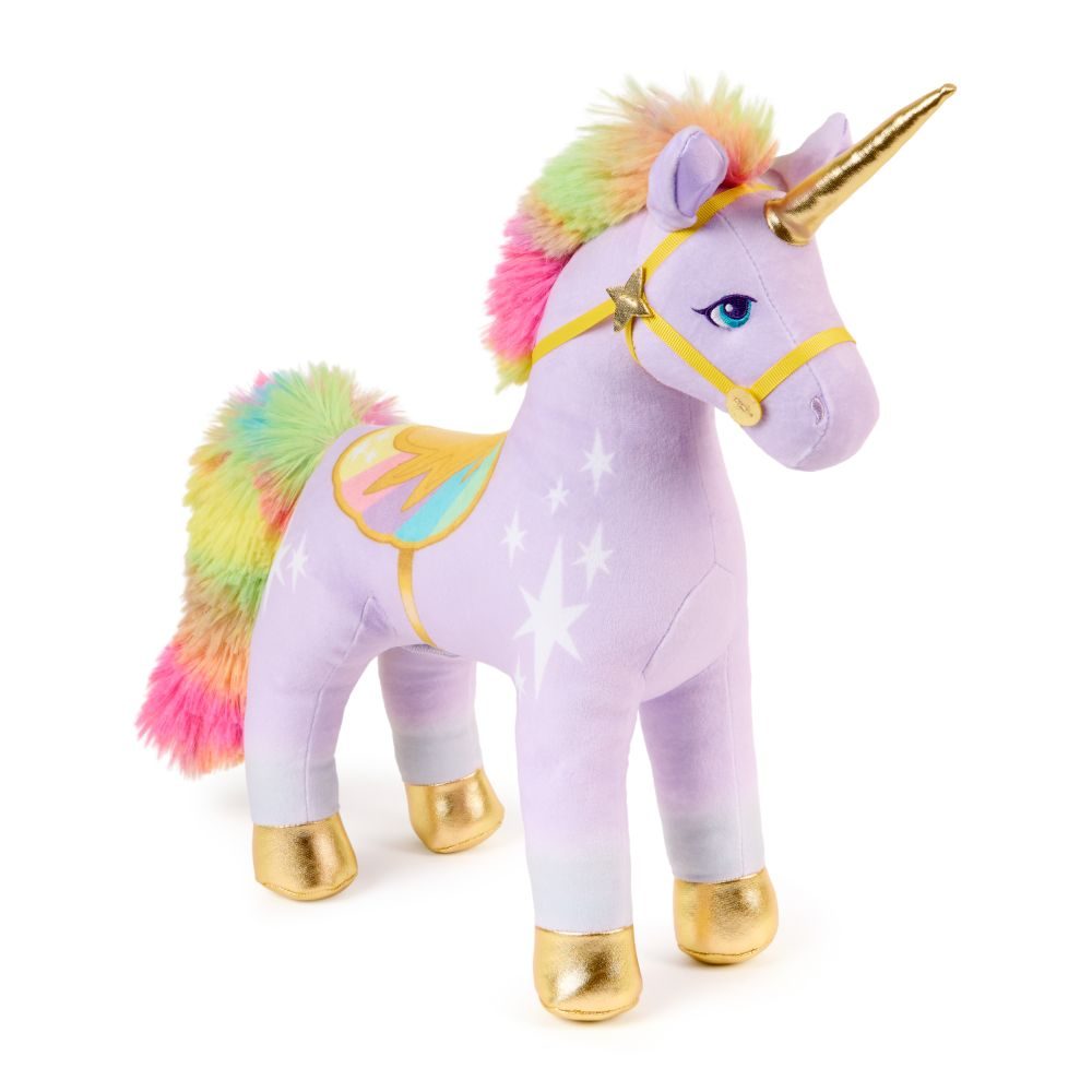 Levně UNICORN ACADEMY PLYŠOVÝ JEDNOROŽEC WILDSTAR SE ZVUKY 38 CM