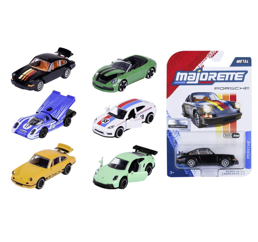 Autíčko Porsche Motorsport Premium, 6 druhů