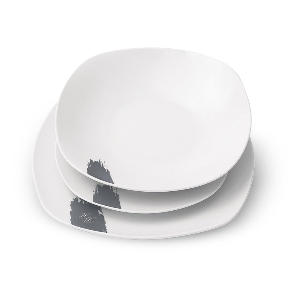 Levně BERLINGERHAUS Jídelní sada talířů porcelánová 18 ks BH-10204