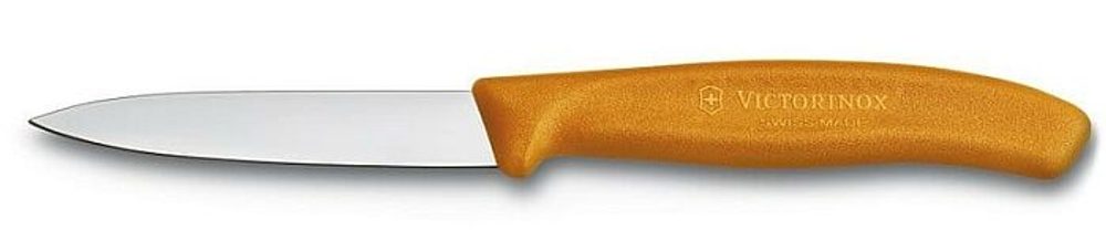 Levně nůž 8cm kuch., HLADKÝ ORANŽ, VICTORINOX