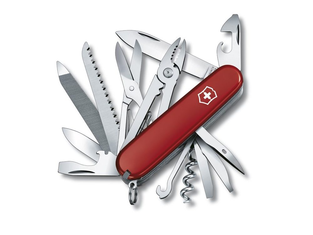 Levně nůž 24-funkcí HANDYMAN, červený, 91mm, VICTORINOX