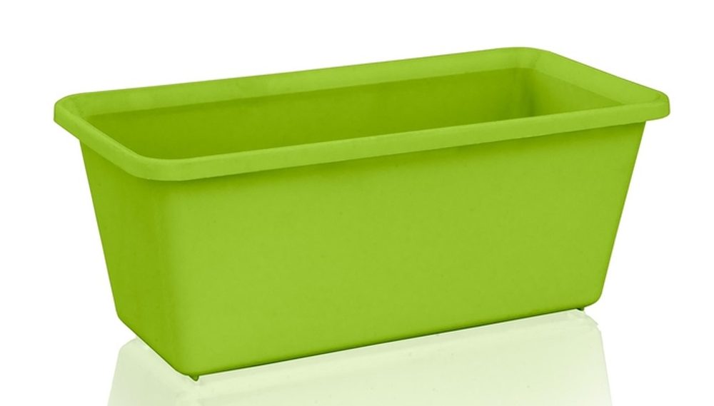 Levně truhlík 20cm jablečná zelená, plast