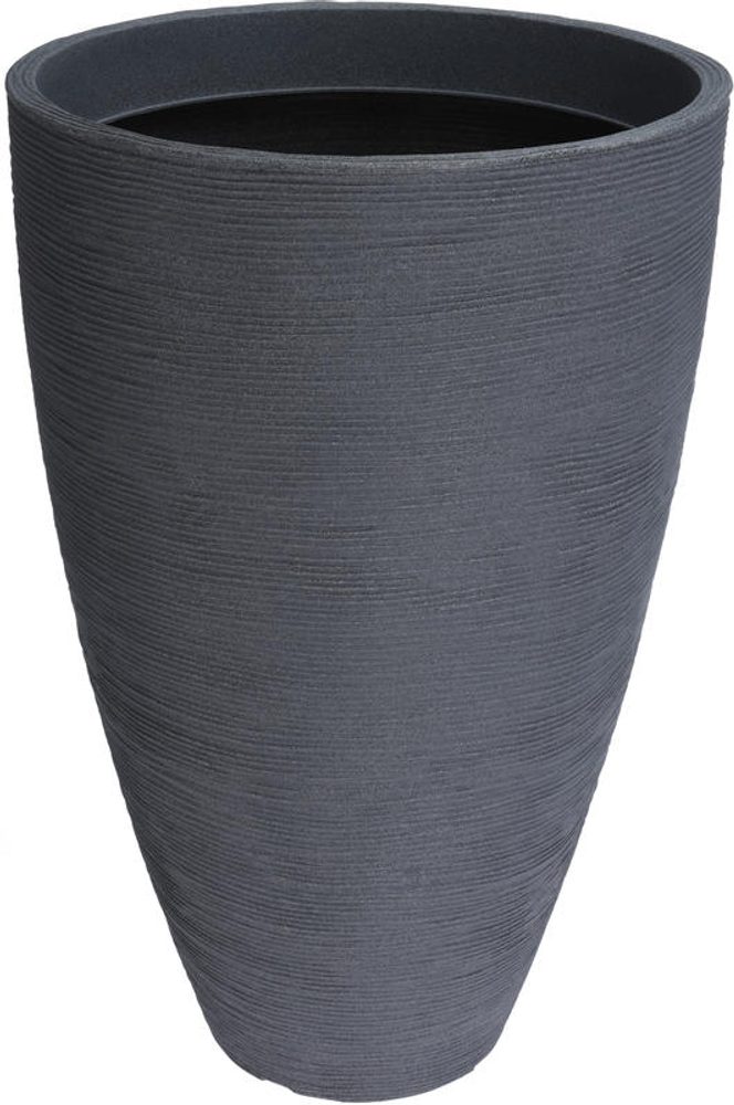PROGARDEN Květináč žebrovaný 45 x 69 cm šedá KO-Y54192370