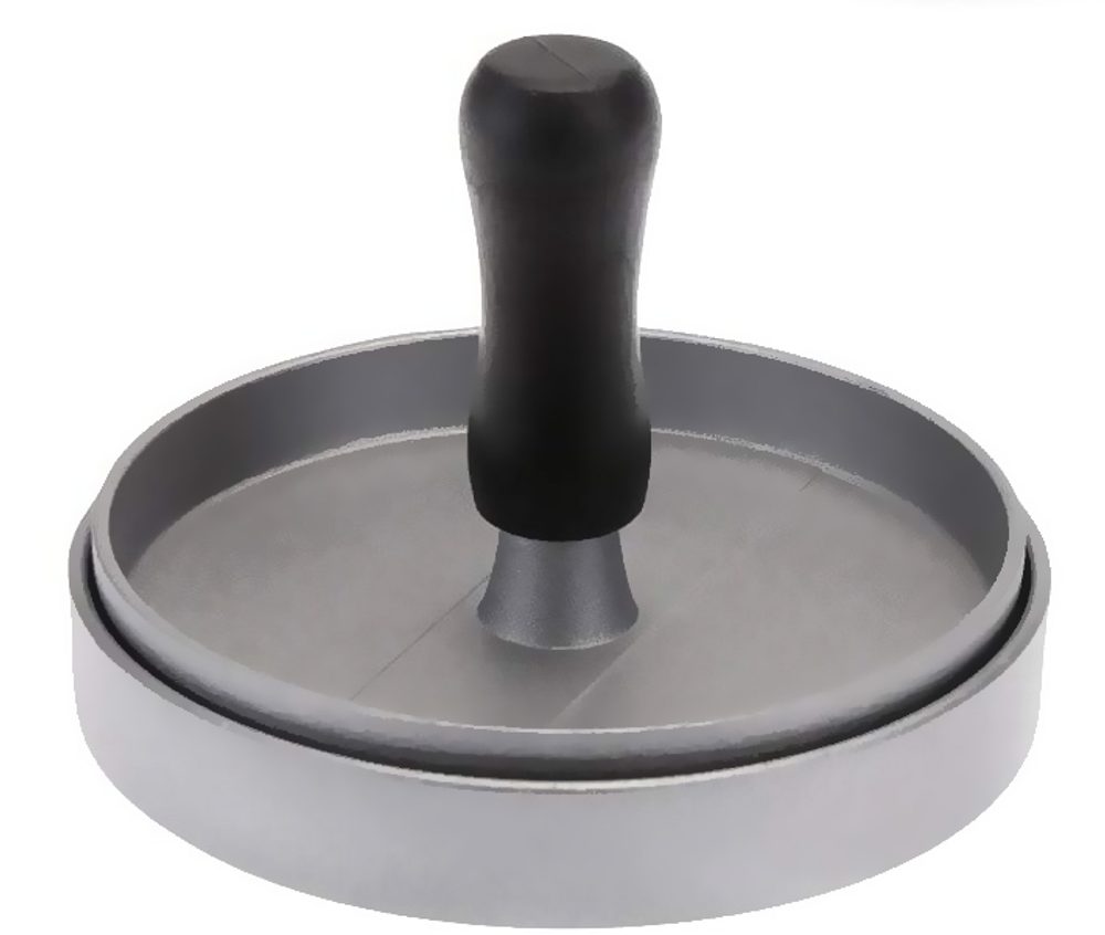 Levně EXCELLENT HOUSEWARE Lis na hamburger stříbrná KO-170420510