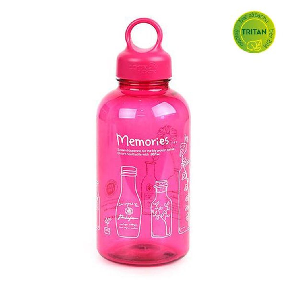 Levně LOCKNLOCK LÁHEV NA VODU "BISFREE LOOP" 530ML, RŮŽOVÁ