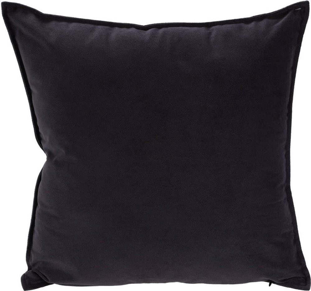 Levně HOMESTYLING Polštář dekorační 45 x 45 cm ESSENTIALS antracit KO-HZ1011980