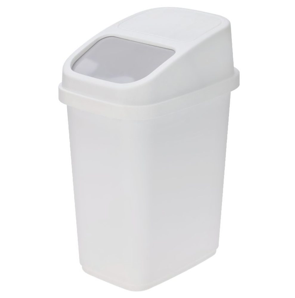 Levně EXCELLENT HOUSEWARE Odpadkový koš výklopný do kuchyně 17 l bílá KO-030002110bila