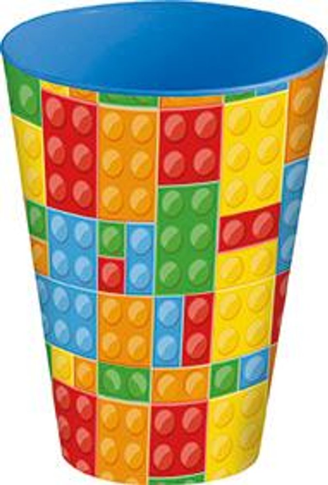 Levně STOR KELÍMEK PLASTOVÝ KOSTKY, 430 ML